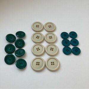 Multiple Buttons for your Creative Art Sew Craft Projects Colorful Fun